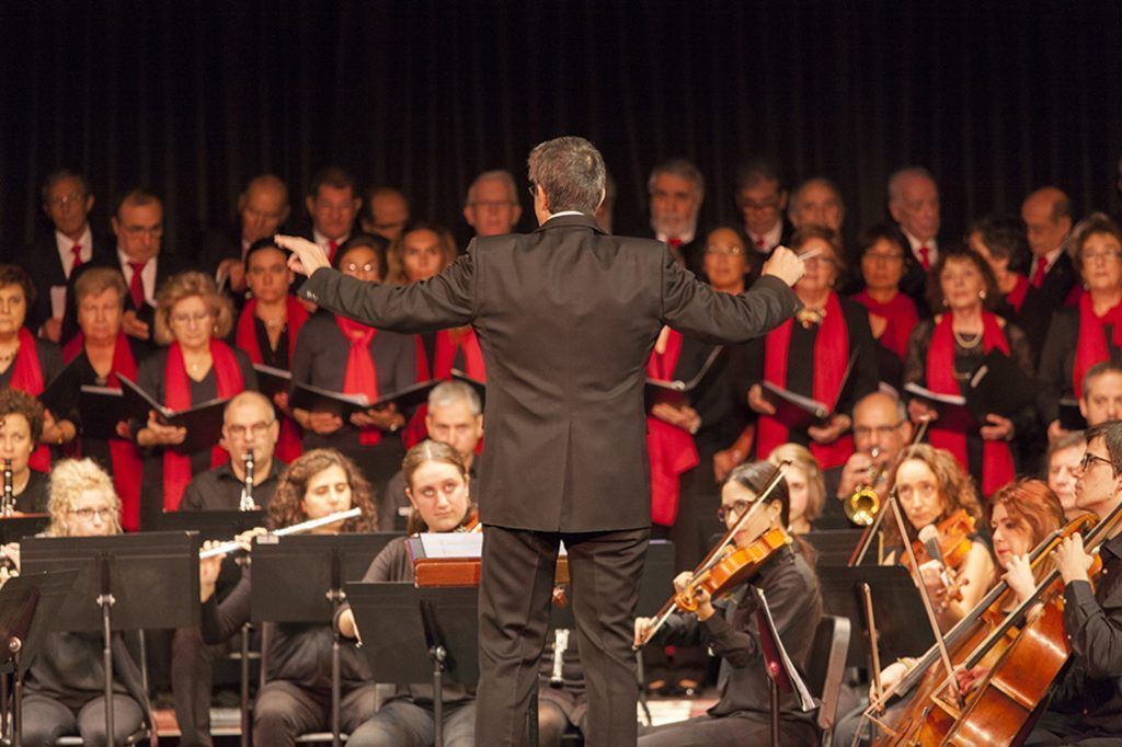 Javier Campos, director de la Orquesta Sinfónica de Majadahonda